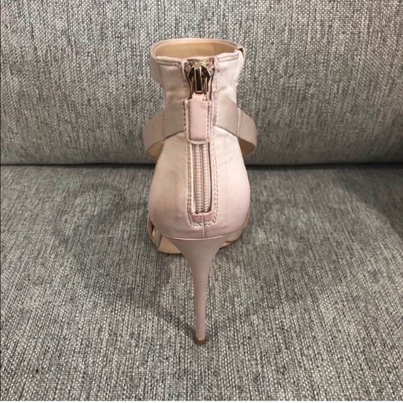 Vince Camuto Cream Strappy Heels - Picture 4 of 5